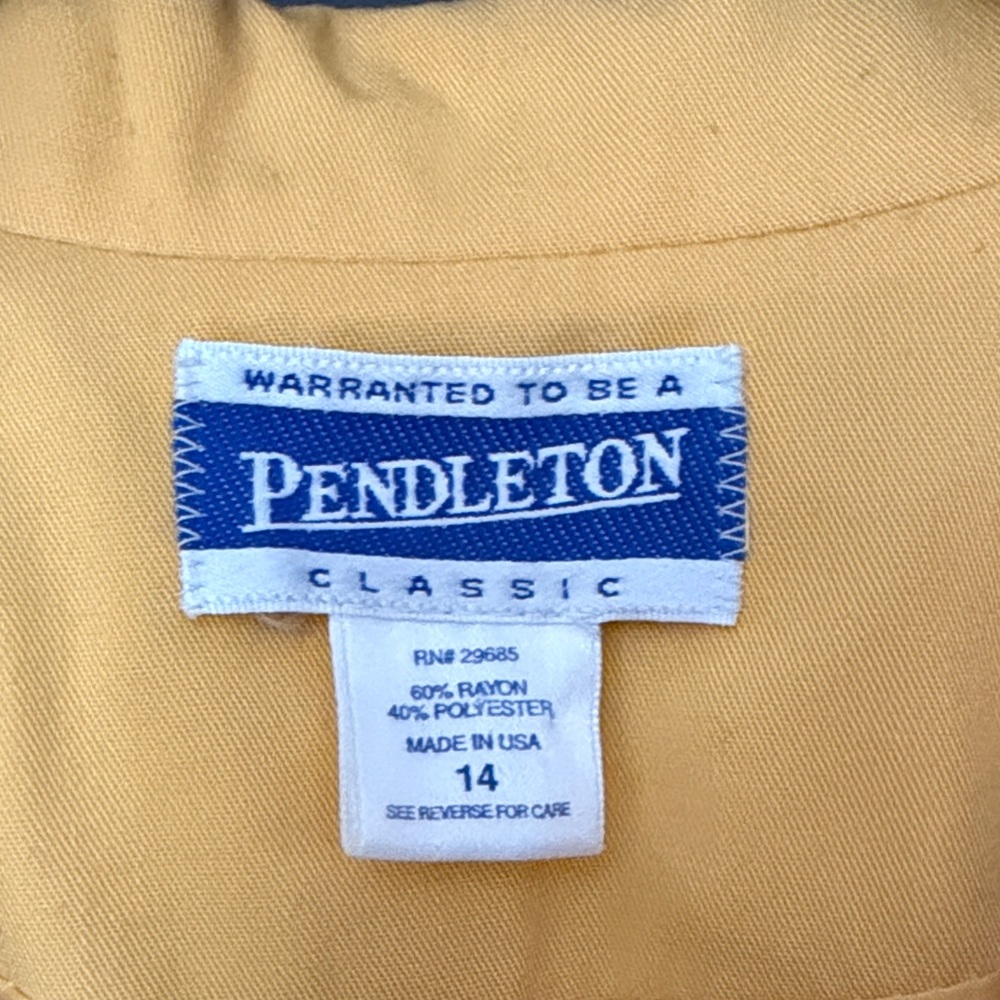 Vintage Pendleton Blazer - Picture 2 of 4